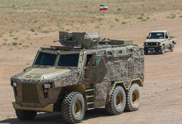 Vehicle I-D: Iran builds its own MRAP | Blind Bat News