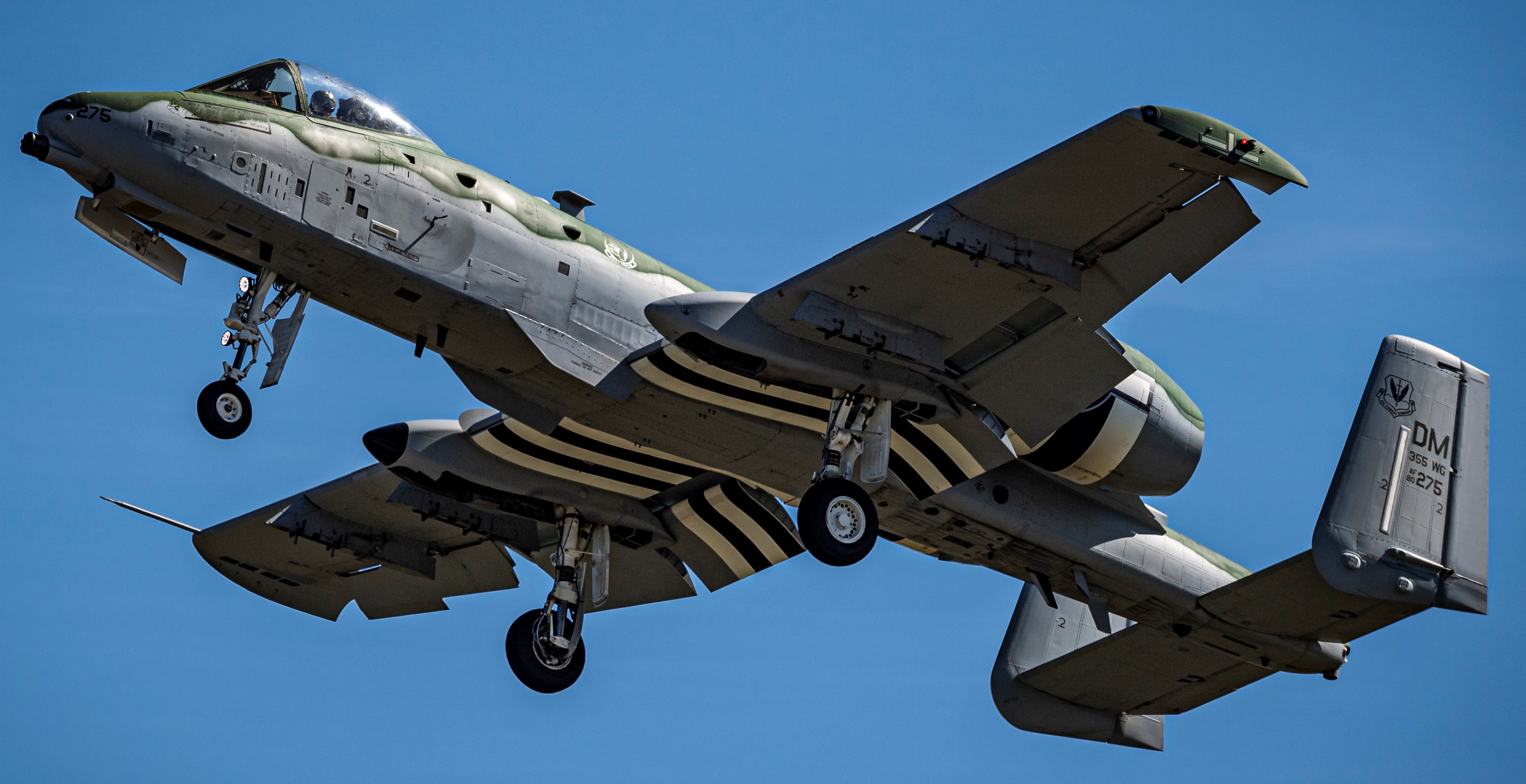 Another A-10C with invasion stripes | Blind Bat News