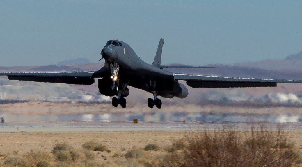 B-1B Ruptured Duck saved from the Boneyard, but it’ll never fly again ...